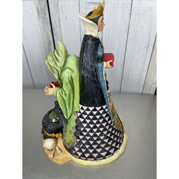 Jim Shore Walt Disney Enesco Wicked Witch Snow White Large Figure Vintage - Picture 10 of 11